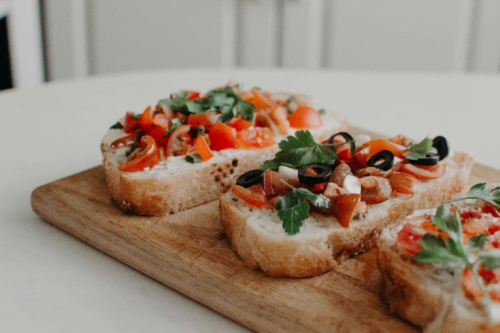 Sunset Bruschetta